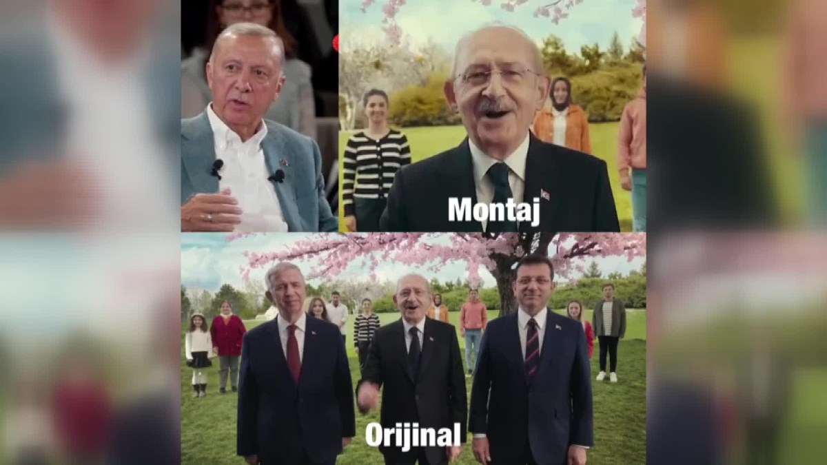 Kılıçdaroğlu: Erdoğan'ın izlettiği imgeler montajla oluşturuldu