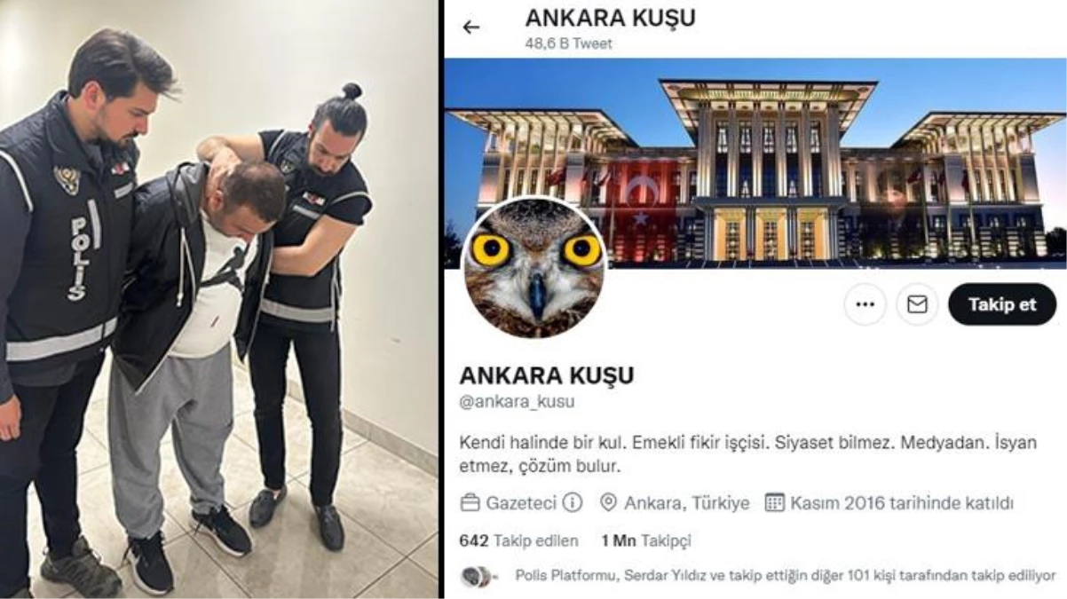 Muharrem İnce'ye yönelik paylaşımlar yapan "Ankara Kuşu" yakalandı