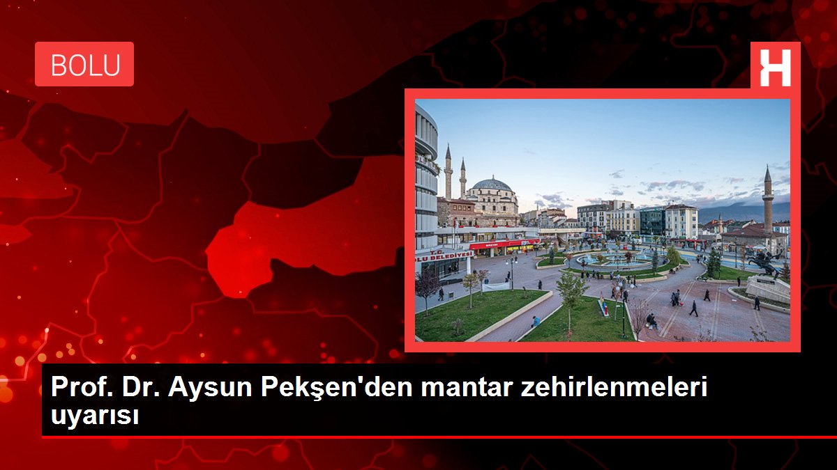 Prof. Dr. Aysun Pekşen'den mantar zehirlenmeleri uyarısı
