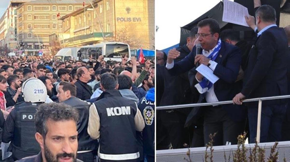 Son Dakika: Adalet Bakanı Bozdağ: Erzurum'daki mitingde çıkan olaylarla ilgili soruşturma başlatıldı, gözaltına alınanlar var