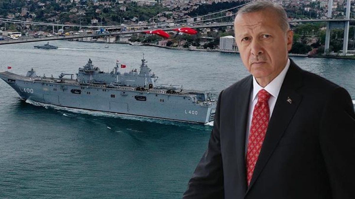 TCG Anadolu personeline hitap eden Cumhurbaşkanı Erdoğan, sıradaki hedefini paylaştı