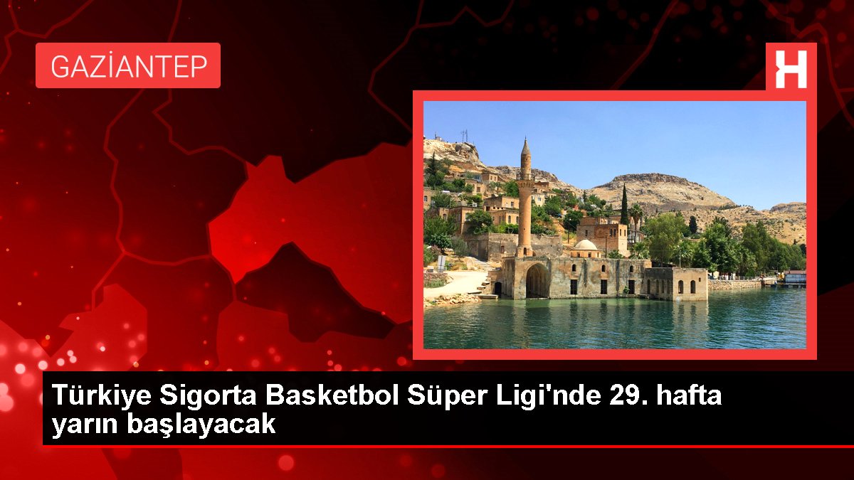 Türkiye Sigorta Basketbol Harika Ligi'nde 29. hafta yarın başlayacak