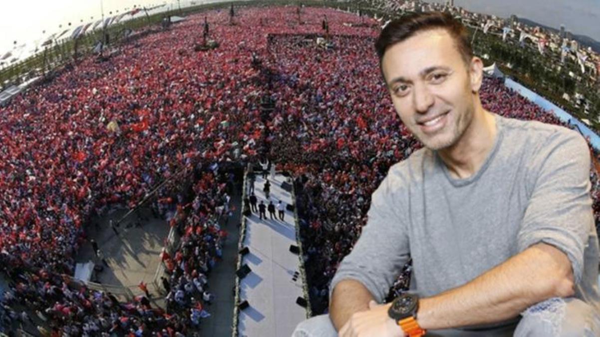 Ünlü müzikçi Mustafa Sandal, 2014'teki Erdoğan mitingini Millet İttifakı'nın İstanbul mitingi diye paylaştı