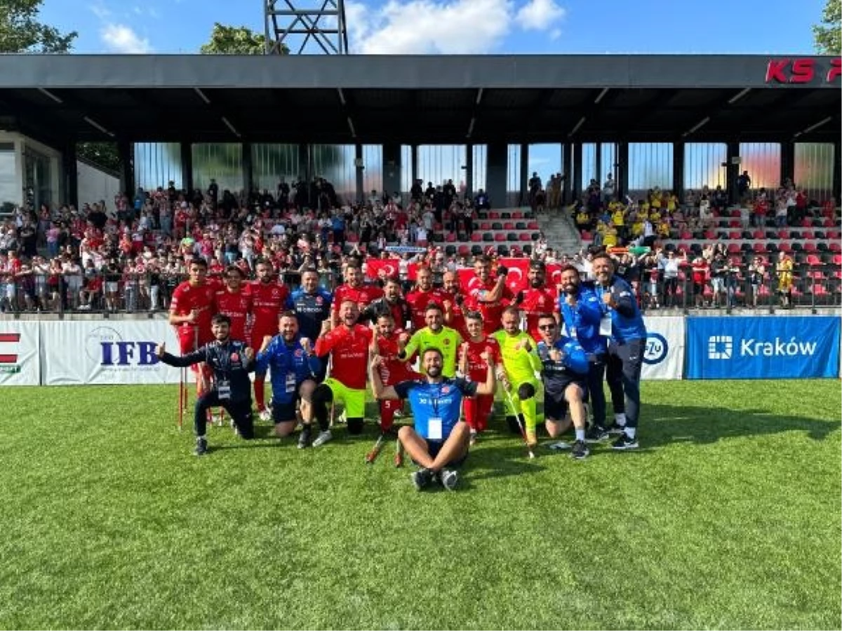 Ampute Futbol Ulusal Ekibi Fransa'da Seri Başı Olarak Yer Alacak