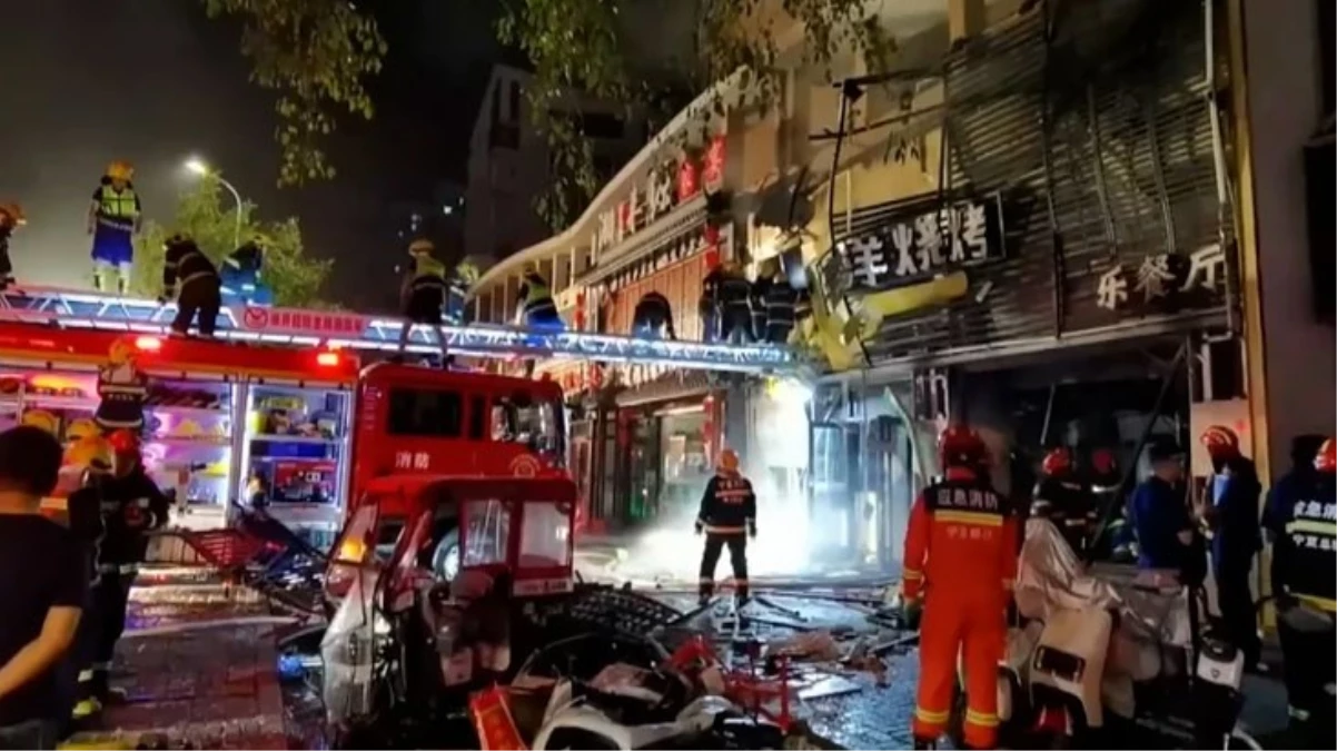 Çin'de restoranda patlama! 31 kişi öldü, 7 kişi yaralandı