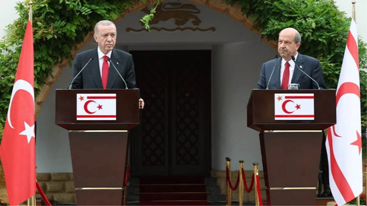 Cumhurbaşkanı Erdoğan, Rum kesitine "müzakere" masasına dönmek için koşul koştu: KKTC'yi tanımalısınız