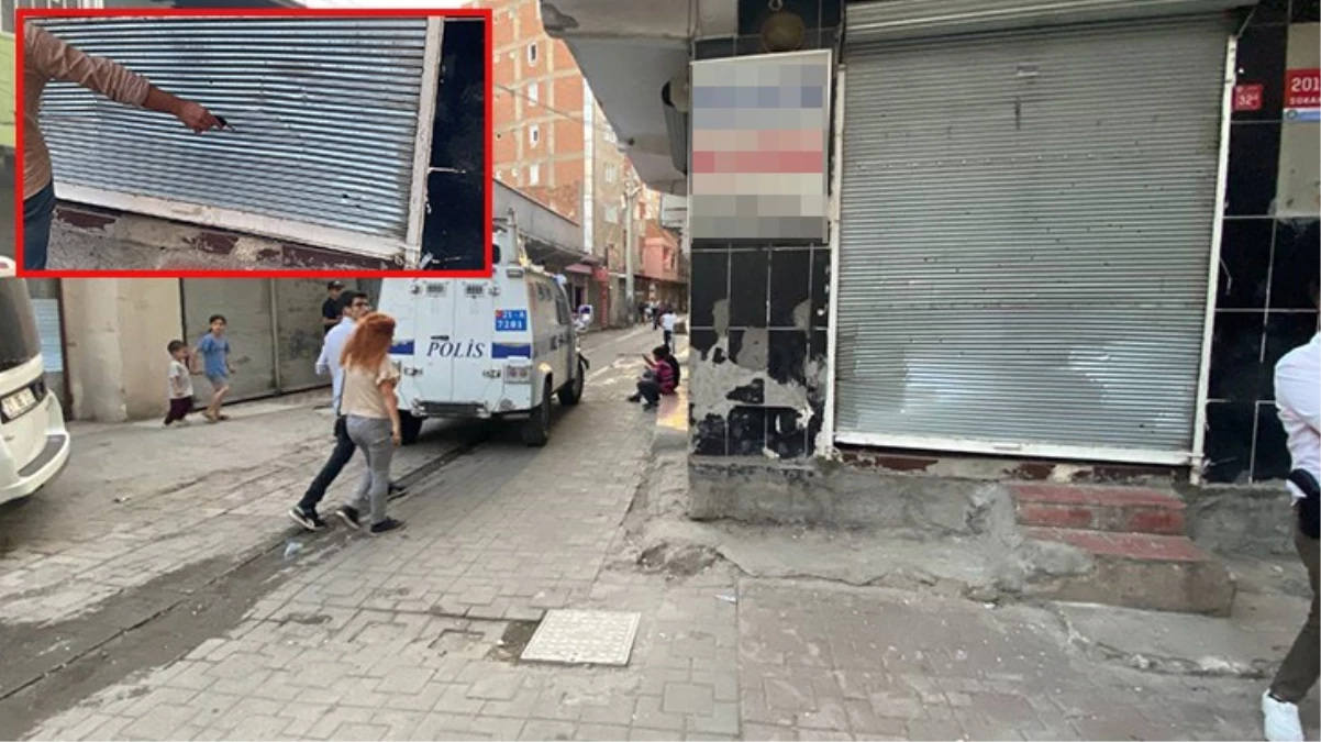 Diyarbakır'da polise güvenlik kamerası imajlarını veren esnafın dükkanı kurşunlandı