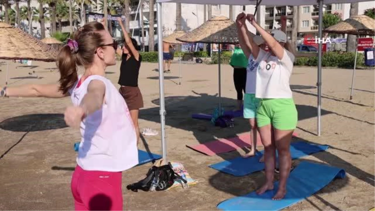 Marmaris'te Dünya Yoga Günü kutlandı