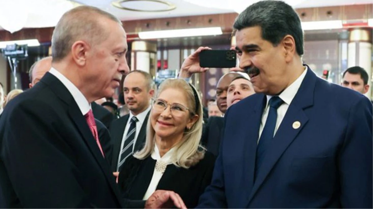 Merasime katılan Maduro'nun Erdoğan sevgisi! Üst üste paylaşım yaptı