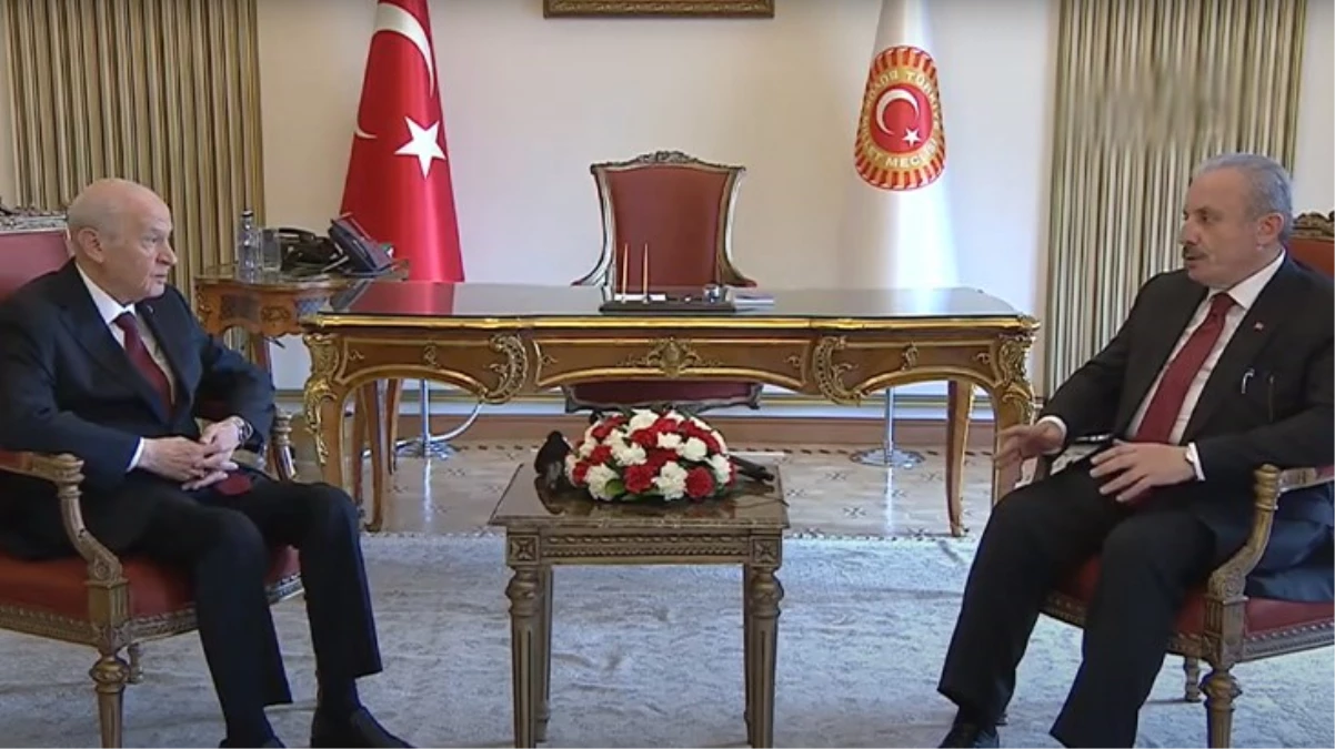 Mustafa Şentop, TBMM Başkanlığını süreksiz olarak Devlet Bahçeli'ye devretti