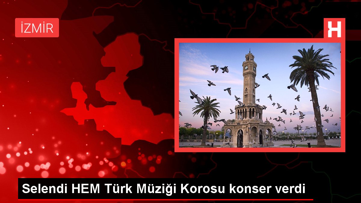Selendi Halk Eğitimi Merkezi Türk Müziği Korosu Konser Verdi