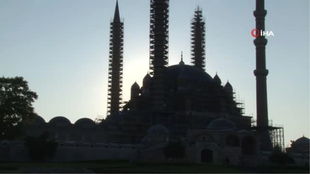 Selimiye Camii'nde Kurban Bayramı namazı coşkusu