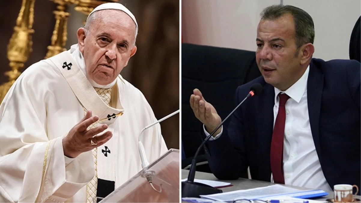Tanju Özcan, geçersiz haberi gerçek sanıp Papa'ya küfür etti: Ulan Papa haddini bil