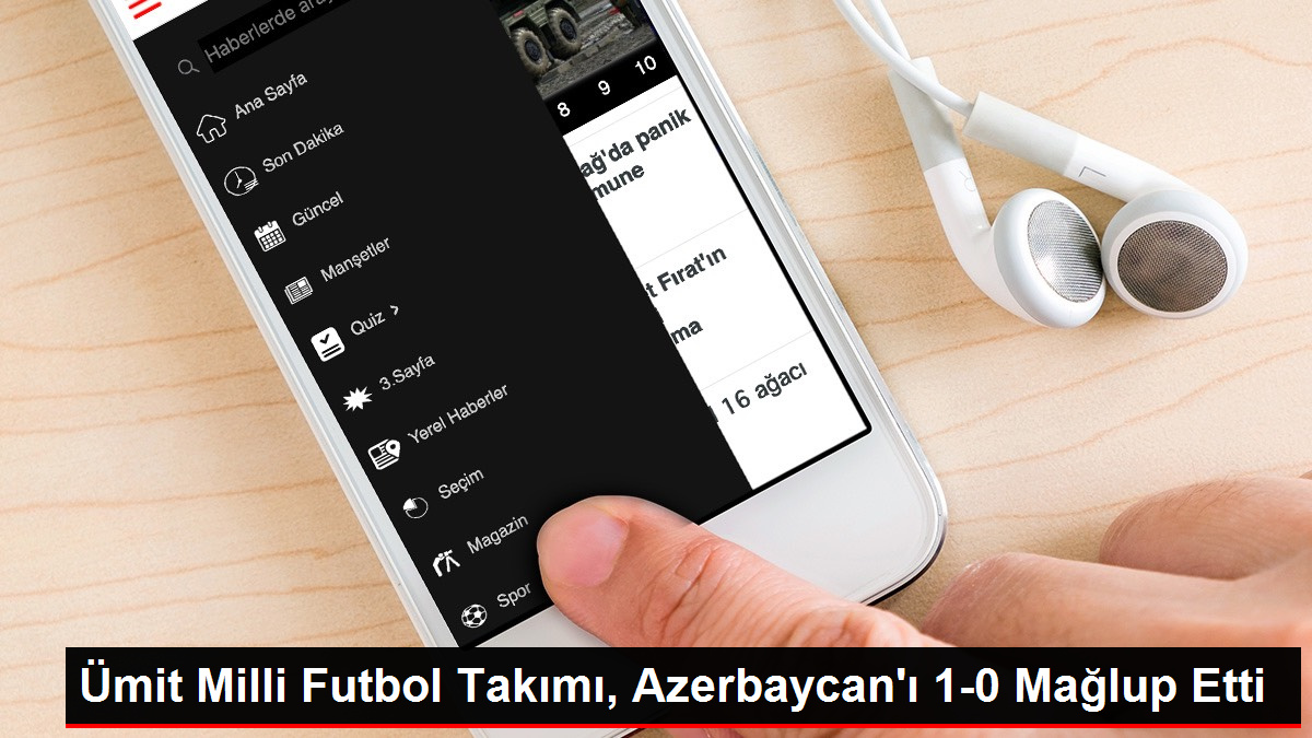 Ümit Ulusal Futbol Kadrosu, Azerbaycan'ı 1-0 Mağlup Etti