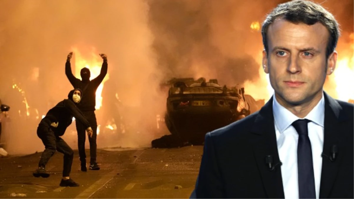 6 gündür alev alev yanan Fransa'da Macron'u sıkıntı günler bekliyor! Gazetelerin amacı oldu
