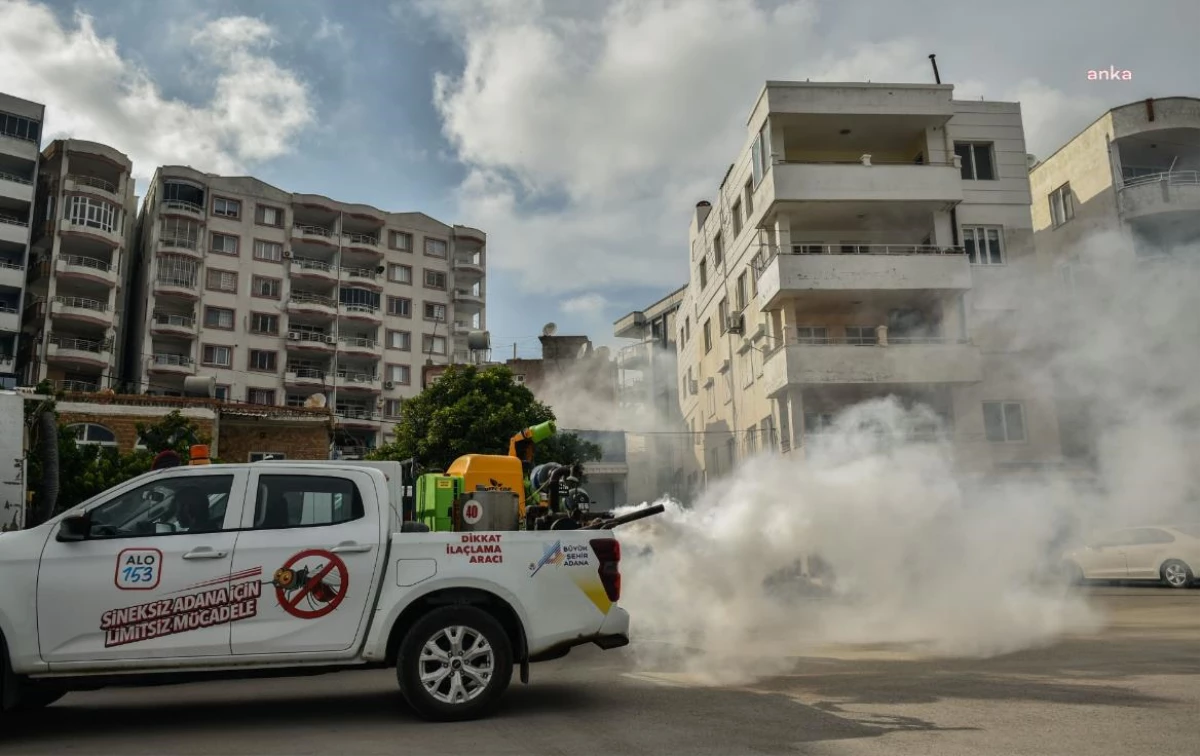 Adana'da Sivrisinek Gayreti Devam Ediyor