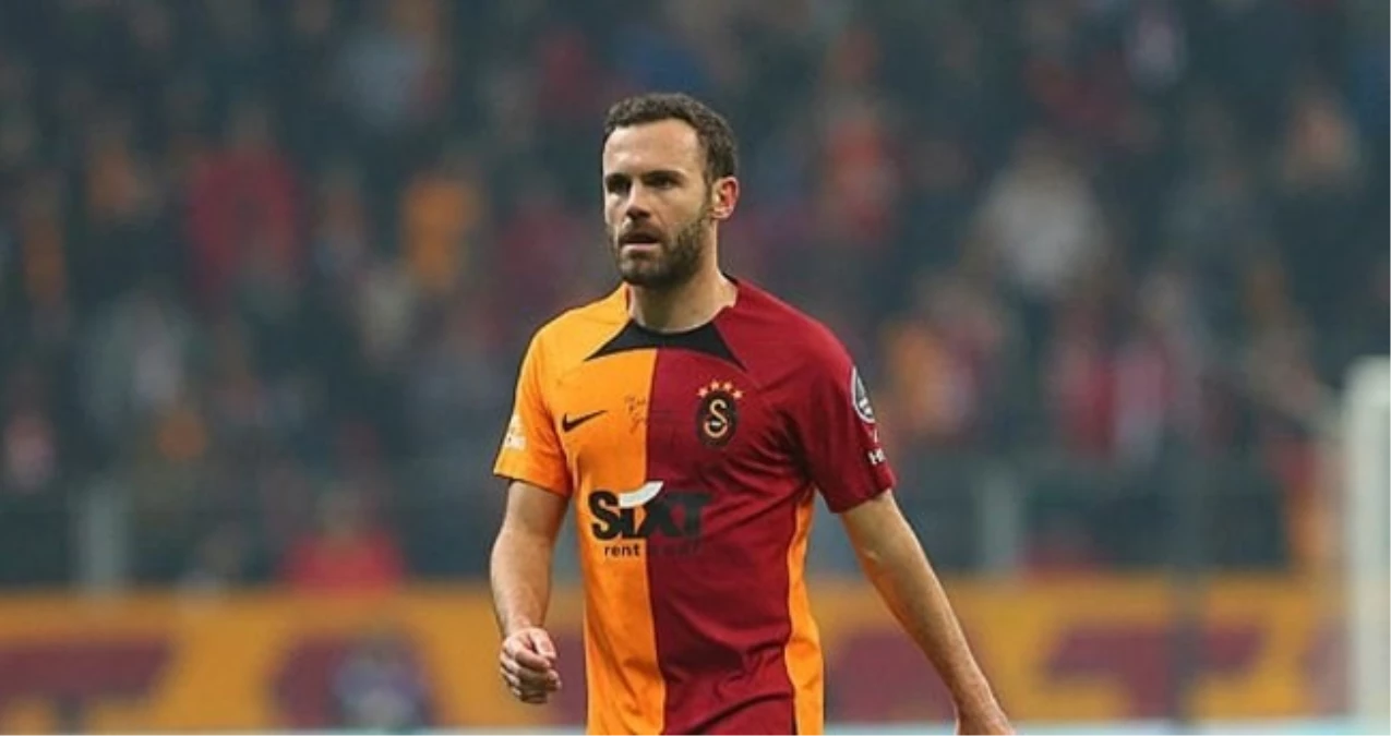 Galatasaray'da Juan Mata kadroya veda etti