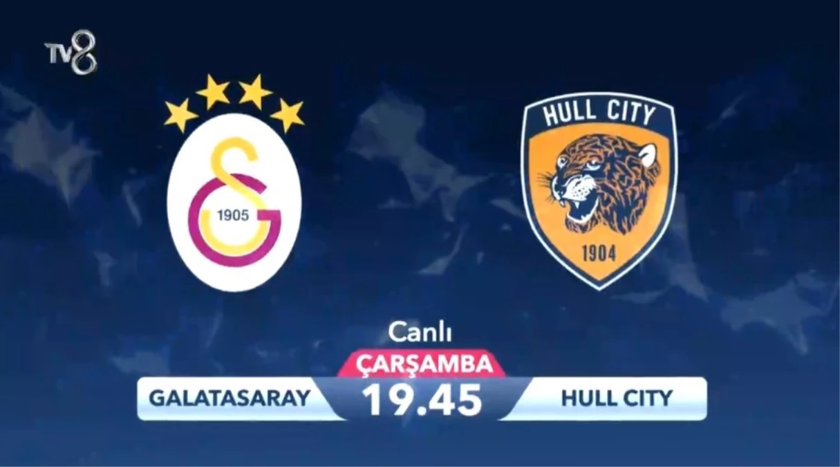 GS - Hull City maçı ne vakit, saat kaçta, hangi kanalda, nerede? Galatasaray Hull City hazırlık maçı hangi gün, saat kaçta başlayacak? Maç TV8'de mi?