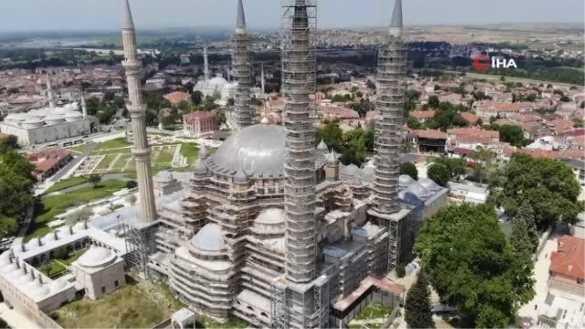 Selimiye'de onarım çalışmaları 2025 yılında bitirilecek