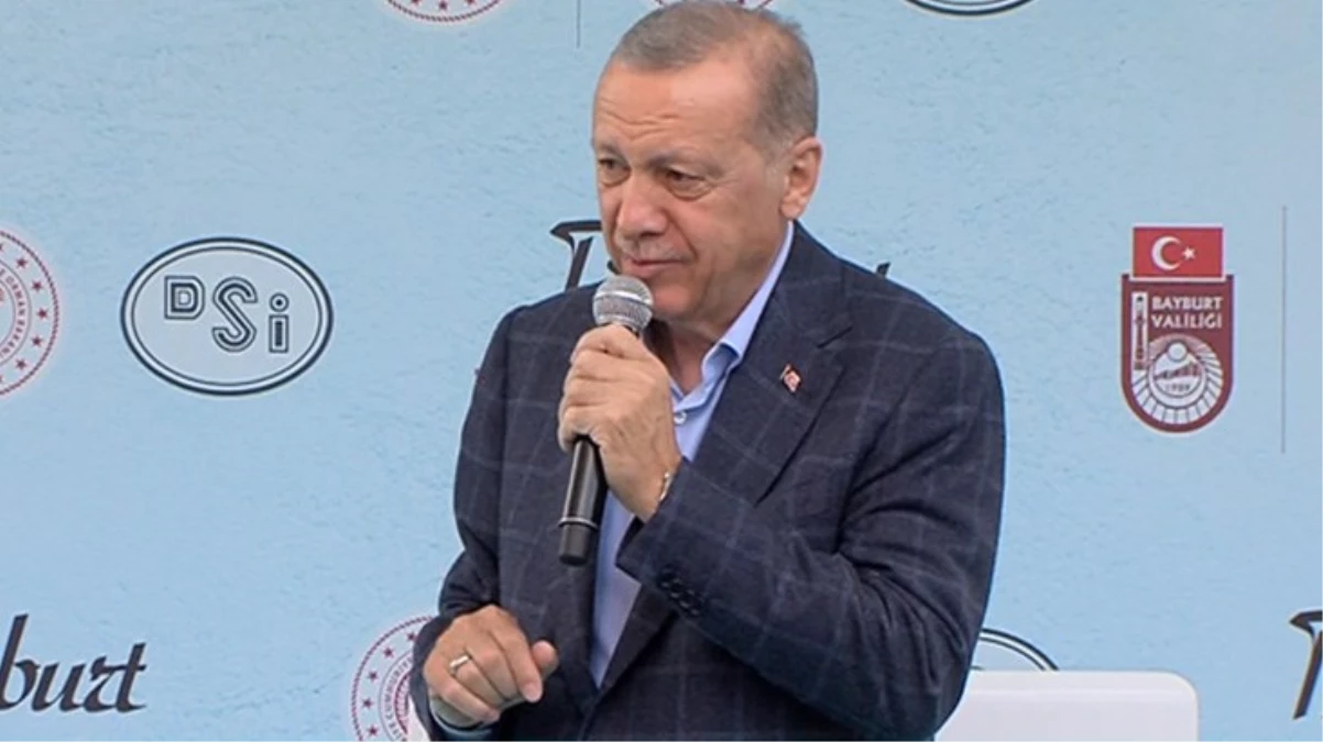 Cumhurbaşkanı Erdoğan, en yüksek oyu aldığı Bayburt'ta! Lokal seçim iletisi verdi