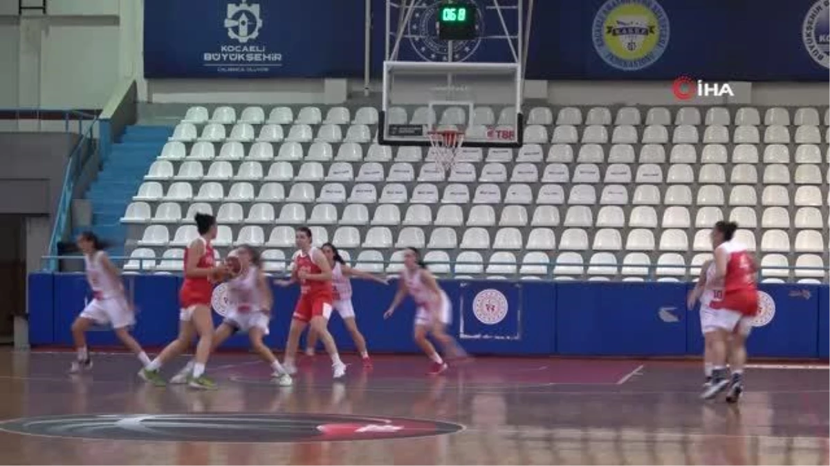 U20 Bayan Basketbol Ulusal Grubu Karadağ'a mağlup oldu