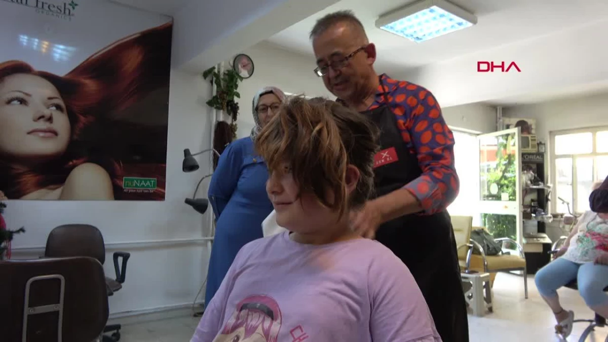 9 Yaşındaki Elif Karataş, Saçlarını Lösemili Çocuklar İçin Bağışladı