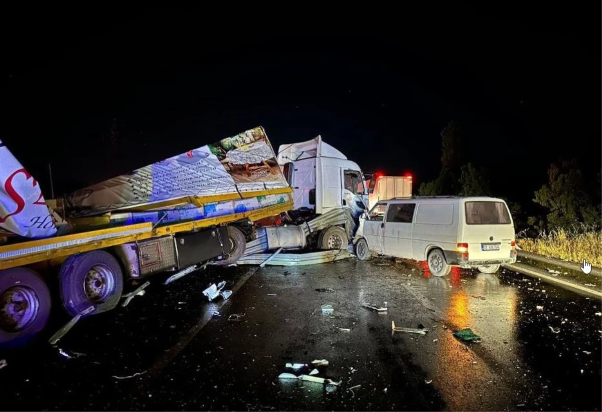 Alkollü kamyonet şoförünün çarptığı jandarma astsubay şehit oldu