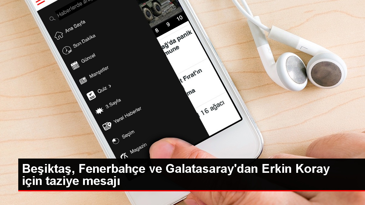 Beşiktaş, Fenerbahçe ve Galatasaray'dan Erkin Koray için taziye bildirileri