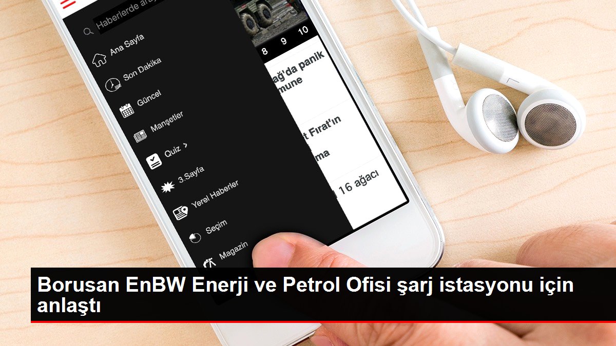 Borusan EnBW Güç ve Petrol Ofisi şarj istasyonu için anlaştı