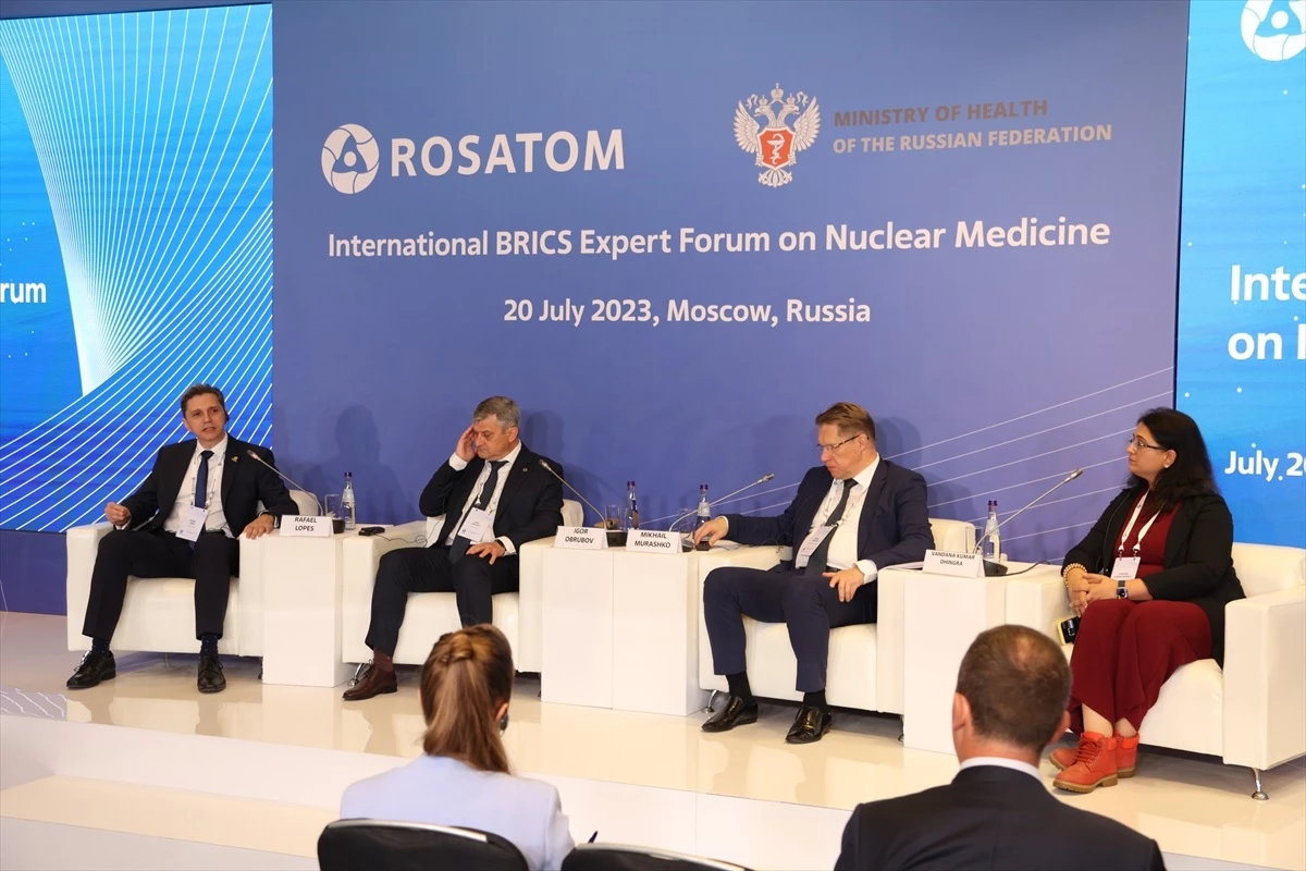 BRICS Memleketler arası Nükleer Tıp Uzman Forumu Moskova'da düzenlendi