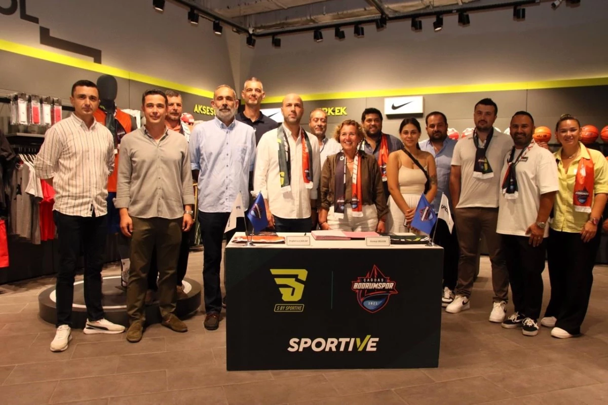 Çağdaş Bodrum Spor, Sportive ile Sponsorluk Mutabakatı İmzaladı