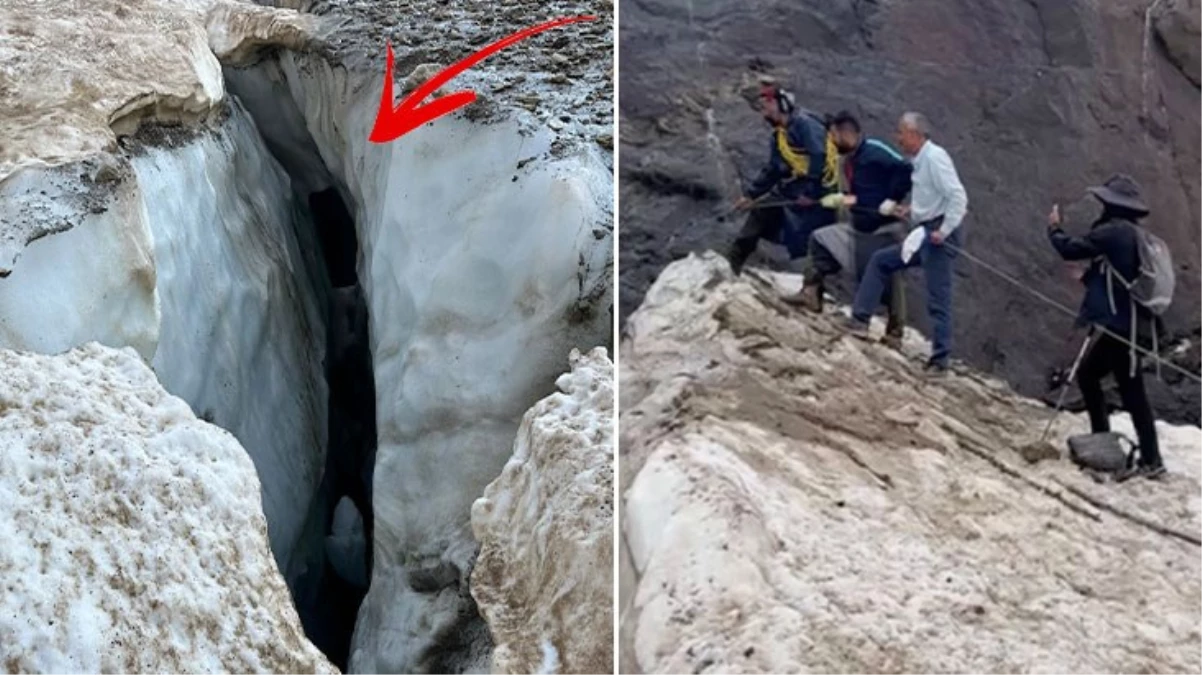 Cilo Dağı'nda vahim olay! Buzulların ortasına düşen 2 kişi kurtarıldı, 2 kişi hala aranıyor