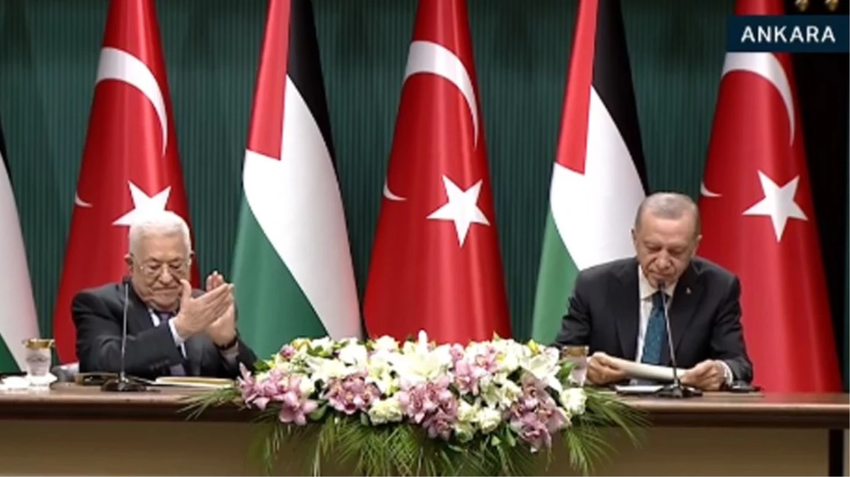 Cumhurbaşkanı Erdoğan'ın kelamları Mahmud Abbas'ı mest etti: Başşehri Doğu Kudüs olan bağımsız Filistin kurulmalı