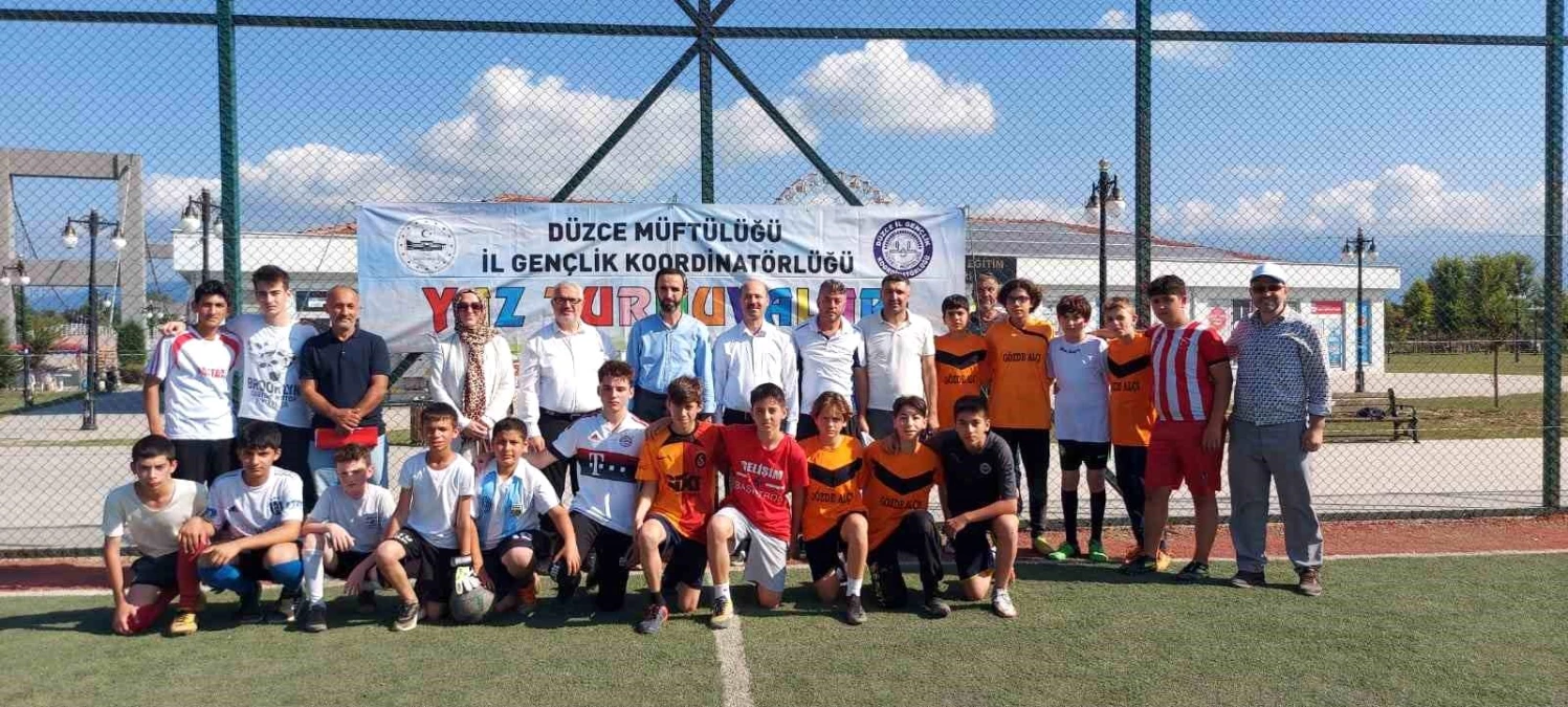 Düzce Müftülüğü Yaz Futbol Turnuvası Başladı