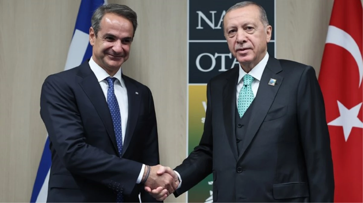 Erdoğan, NATO doruğundaki görüşmeyi anlattı: Miçotakis'ten 2 talebim oldu