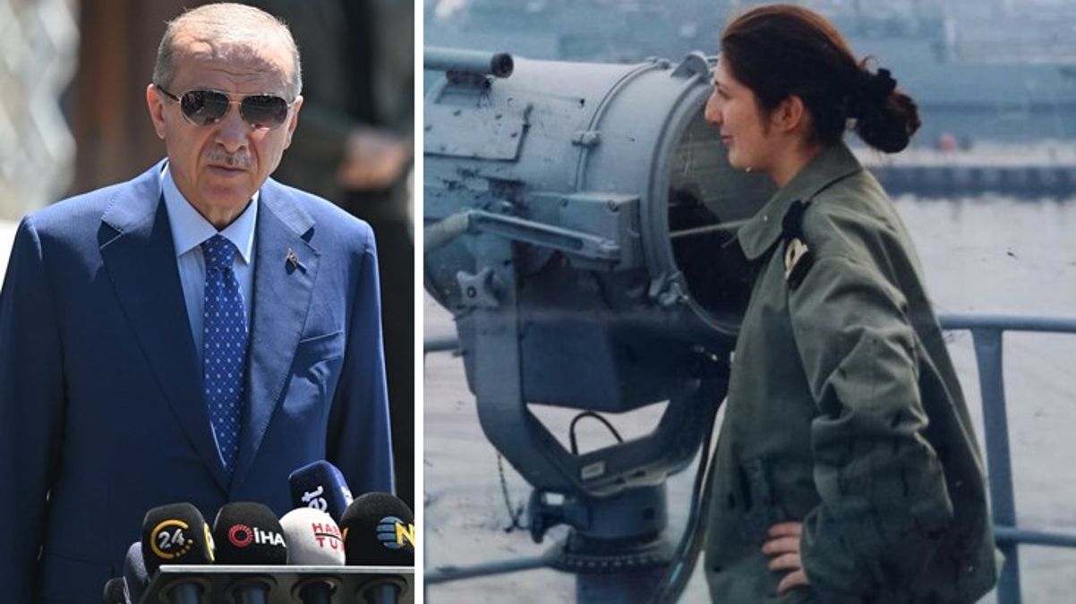 Erdoğan'dan TSK'nın birinci bayan amirali Gökçen Fırat'la ilgili açıklama: Çok çok memnun oldum