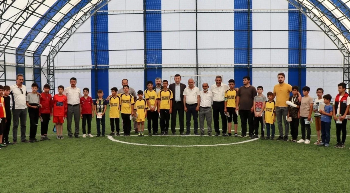 Erzincan'da Yaz Kuran Kursları Futbol Turnuvası Sona Erdi