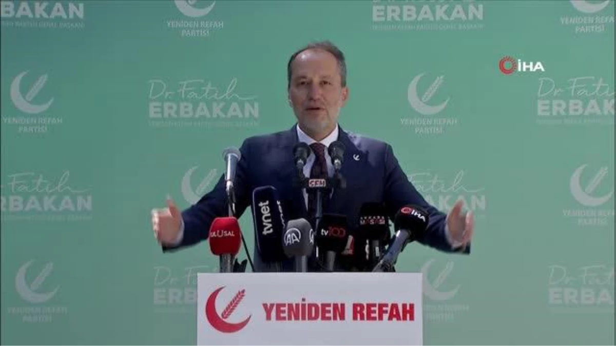 Fatih Erbakan: "İttifaka yanlışa ortak olmak için değil, yanlışları daima birlikte düzeltmek için girdik"
