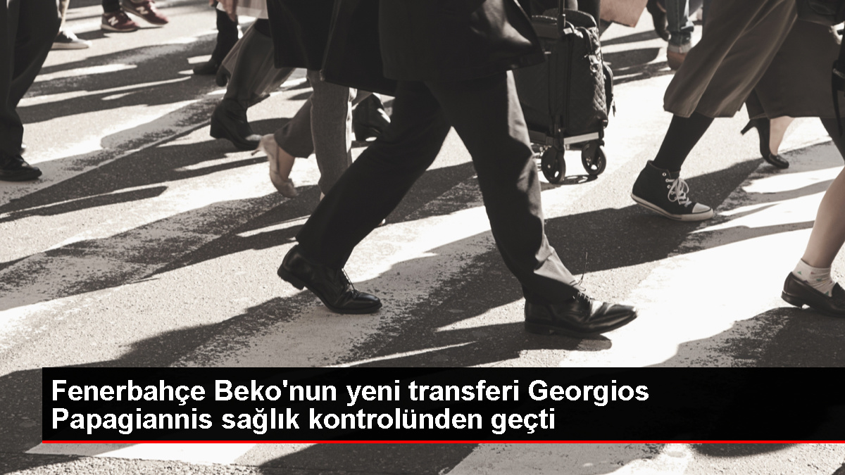 Fenerbahçe Beko Erkek Basketbol Kadrosu'nun transfer ettiği Georgios Papagiannis sıhhat denetiminden geçti