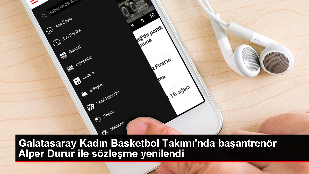 Galatasaray Bayan Basketbol Kadrosu Başantrenörü Alper Durur ile Mukavele Yeniledi