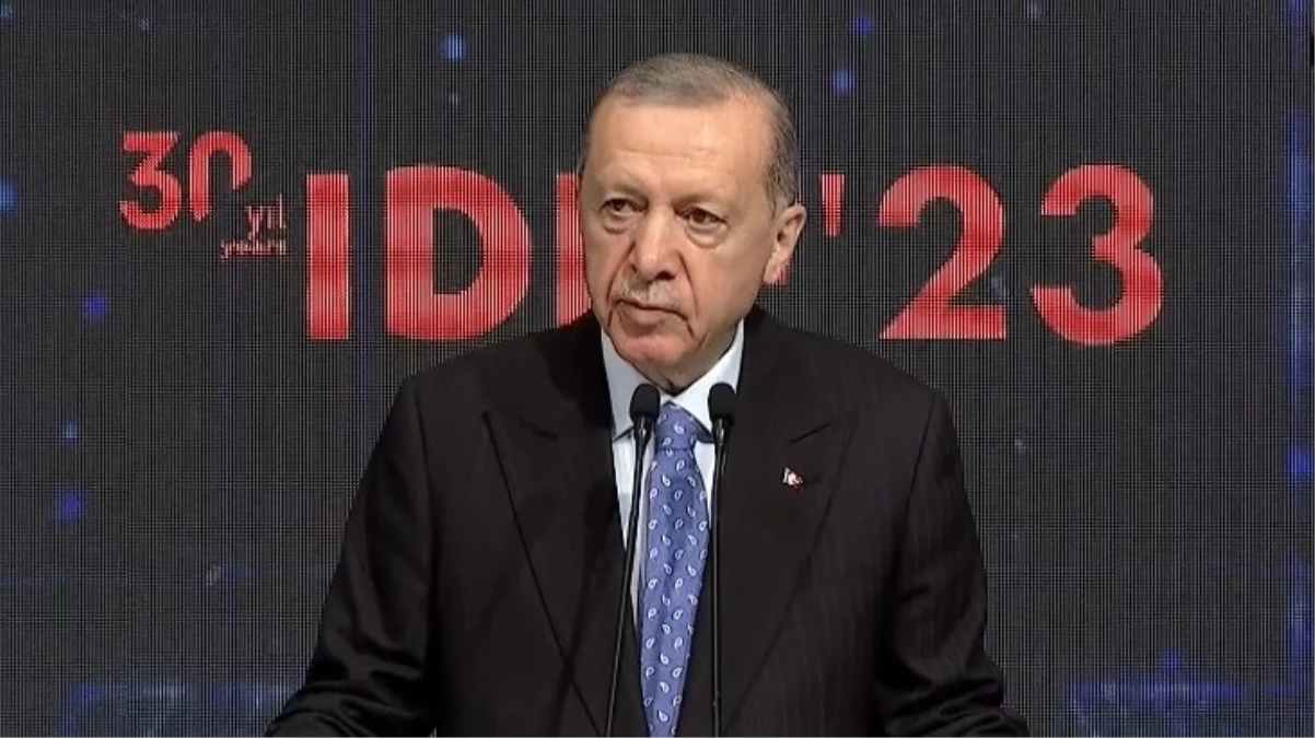 IDEF'ten dünyaya meydan okuyan Cumhurbaşkanı Erdoğan, bir de müjde verdi: KAAN yıl sonu havada