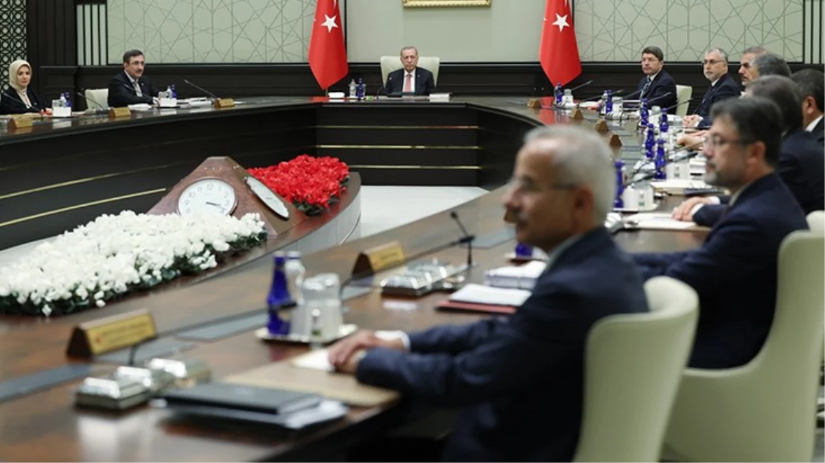 Kabine Cumhurbaşkanı Erdoğan başkanlığında yarın toplanıyor