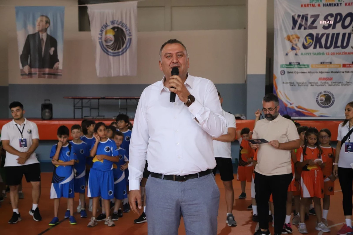 Kartal Belediyesi Fiyatsız Yaz Spor Okulu Mezunlarını Verdi