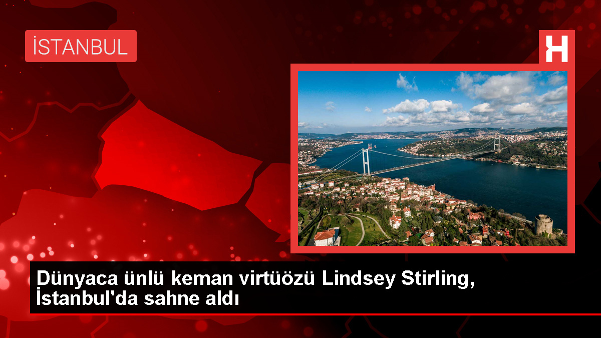 Lindsey Stirling Turkcell Vadi İstanbul'da hayranlarıyla buluştu
