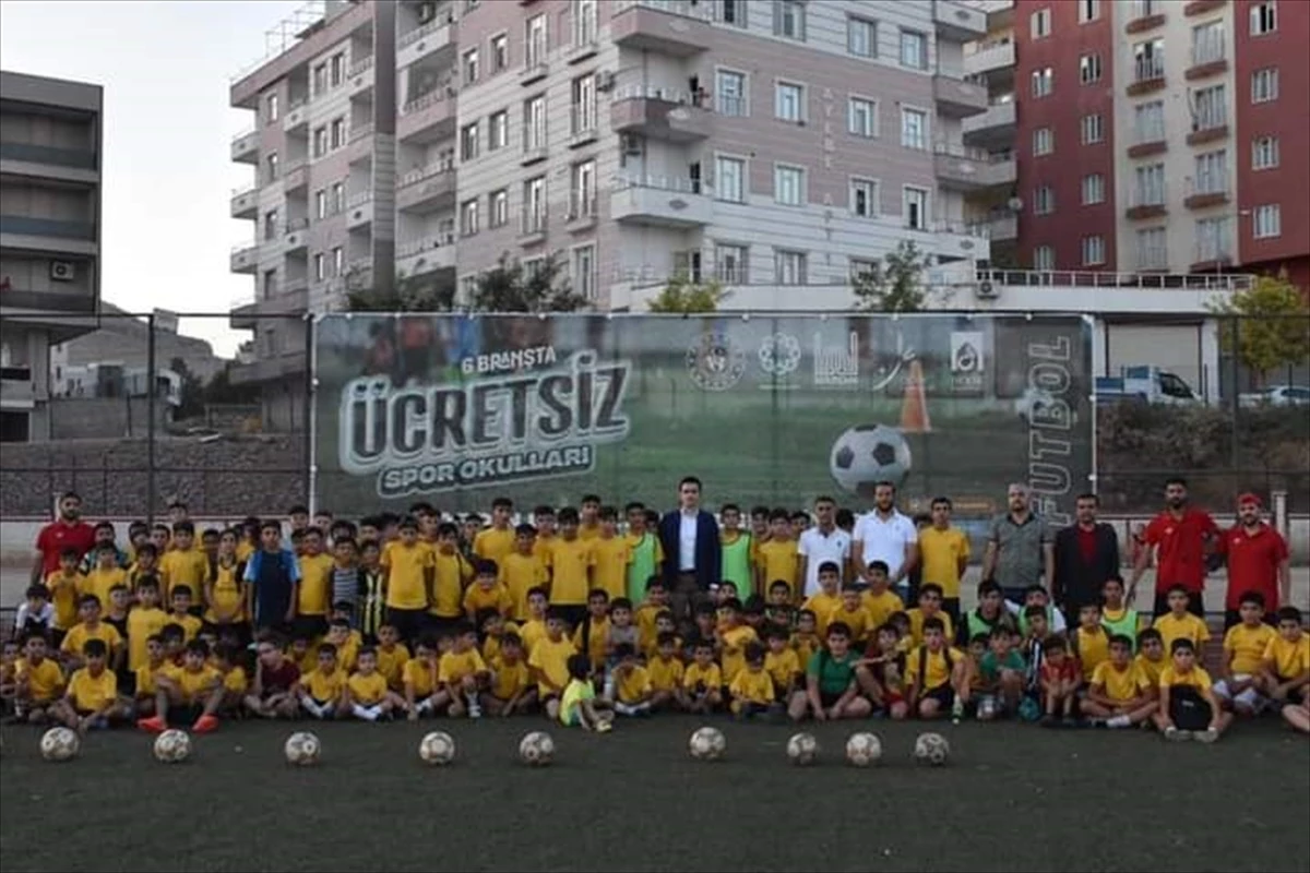 Mardin Derik'te Yaz Spor Okulları Ağır İlgi Görüyor