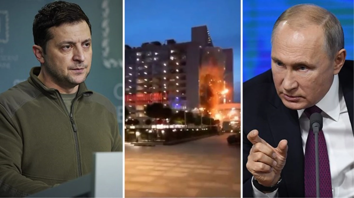 Moskova'ya yapılan İHA saldırısı sonrası Zelenski'den Putin'i kızdıracak kelamlar: Savaş yavaş yavaş Rusya topraklarına dönüyor