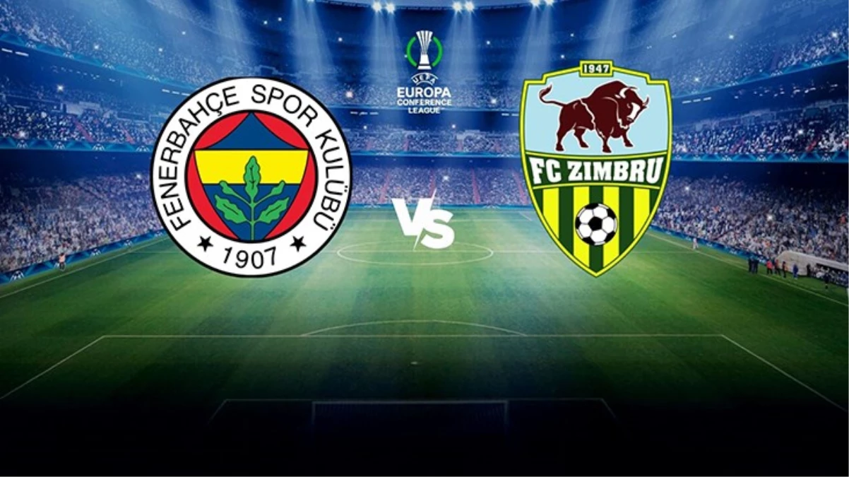 Son Dakika: Fenerbahçe-Zimbru maçında birinci 11'ler belirli oldu