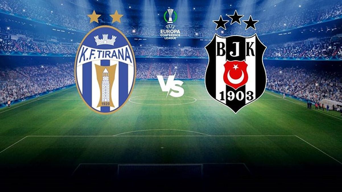 Son Dakika: Kartal tıp peşinde! Tirana-Beşiktaş maçında birinci 11'ler aşikâr oldu