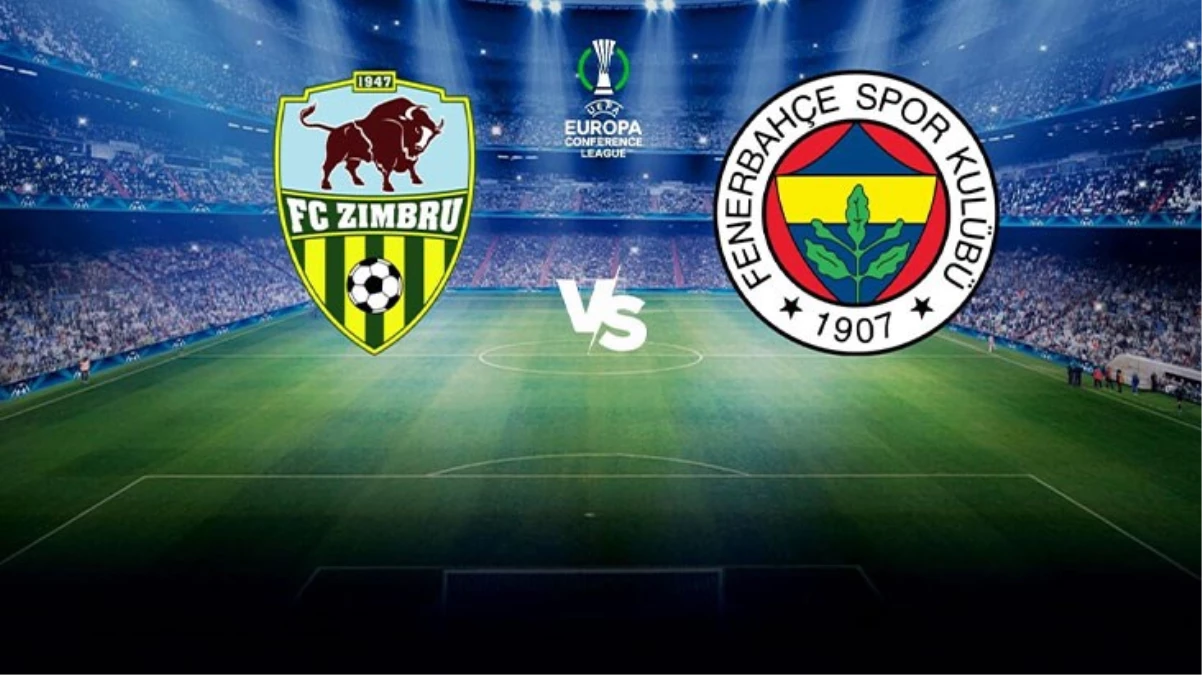 Son Dakika: Zimbru-Fenerbahçe maçında birinci 11'ler aşikâr oldu