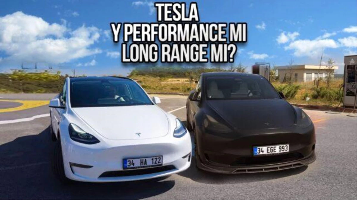 Tesla Model Y Performans ve Uzun Menzil Karşılaştırması